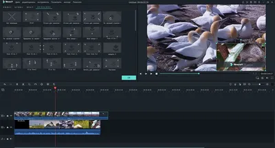 Как Применять Изображение в Изображении (PIP) в Filmora Video Editor