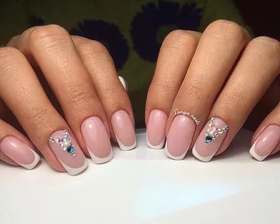 Френч с рисунком 2019: 100+ фото новинок, тенденций и трендов | Trendy nail  design, Best nail art designs, Manicure