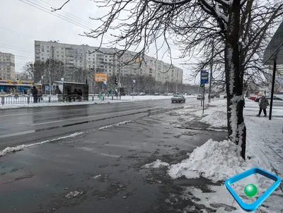 Снег в Харькове: виды улиц и Центрального парка (фоторепортаж)