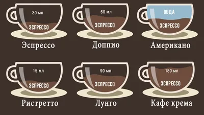 Виды кофе: ТОП-20 ходовых кофейных напитков – BENGUSTA