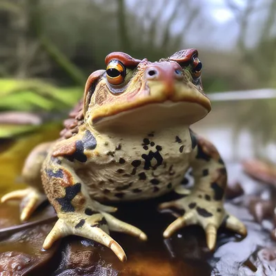 Виды жаб: от тропических лесов до саванн» — создано в Шедевруме