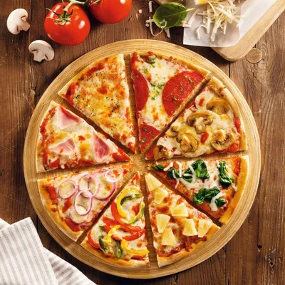 Самые популярные виды пиццы | Пицца, Рецепты, Еда