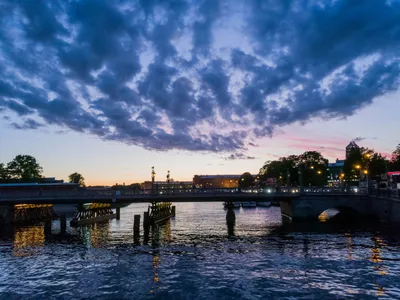 Санкт-Петербург, виды с Невы, …» — создано в Шедевруме