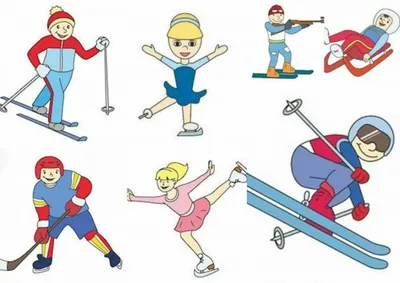 Картинки о спорте для детей детского сада - подборка