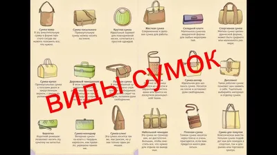 Виды сумок - YouTube