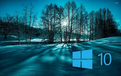 Windows 10 — фирменные обои в разных цветах