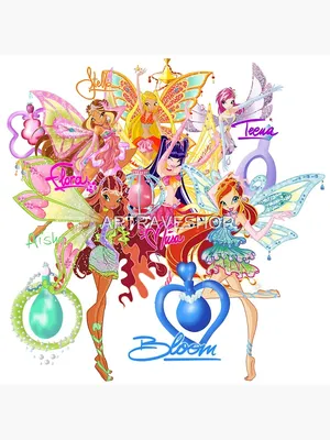 Winx Enchantix Flora Wings pattern - Etsy