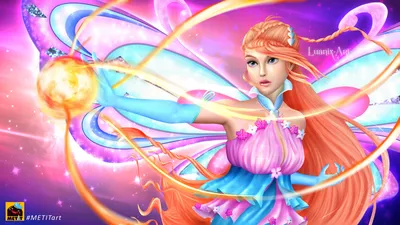 Winx Club - Flora becomes an Enchantix fairy 🧚🏻 - YouTube