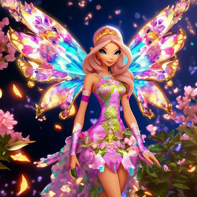 Флора (Баттерфликс) | Winx Club | Русский Amino