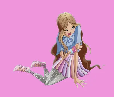 Флора из эндинга World of Winx - World of Winx - 