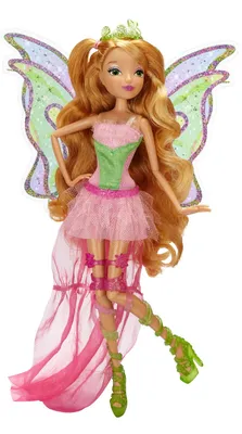 Шарнирная кукла 'Блум Гармоникс' (Bloom Harmonix), из серии 'Делюкс', Winx  Club, Jakks Pacific [49047]