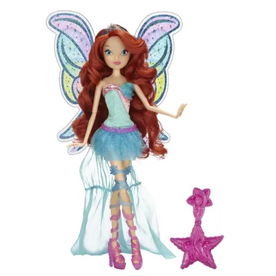 Шарнирная кукла 'Блум Гармоникс' (Bloom Harmonix), из серии 'Делюкс', Winx  Club, Jakks Pacific [49047]