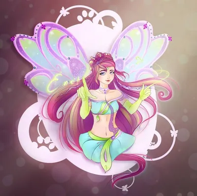 Winx Club - Roxy Arcanix Design [Fan-Art][by Alexesx3] - YouTube