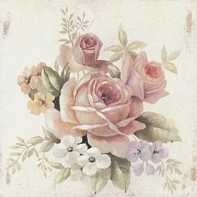 Vintage flowers. Винтажные цветы. PNG. | Винтажные цветы, Красивые цветы,  Цветок