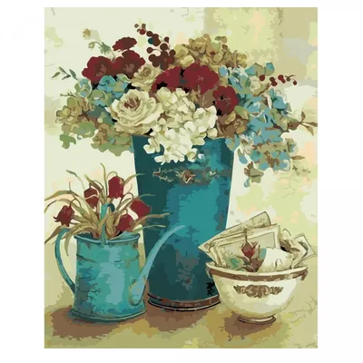 Чай Basilur Винтажные цветы Цветочный букет зеленый 75 г (58127) | магазин  Филижанка