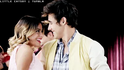 Martina stoessel violetta and jorge blanco leon hi-res stock photography  and images - Alamy