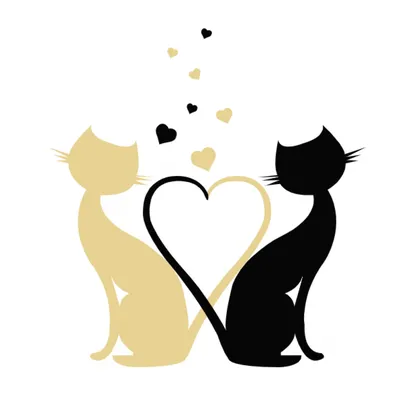 Открытки любовь коты (65 фото) » Красивые картинки и открытки с  поздравлениями, пожеланиями и статусами - 