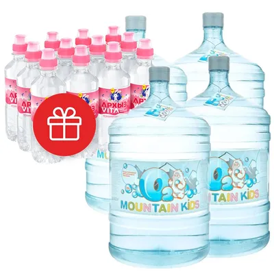 Купить вода питьевая Агуша 5 л. 4 шт., цены на Мегамаркет | Артикул:  600008971352