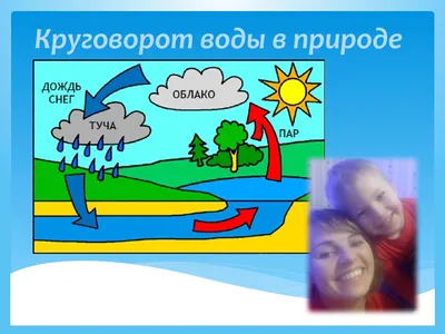 Плакат "Круговорот воды в природе" - купить с доставкой по выгодным ценам в  интернет-магазине OZON (1052720205)