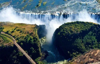 Водопад Виктория на реке Замбези: когда посетить | Водопад виктория,  Водопады, Места для посещения