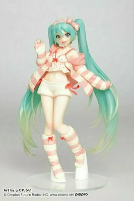 Купить Аниме фигурку "Вокалоиды Хатсуне Мику" оригинальная, 18см - Figure  Hatsune Miku Room Wear Ver. Vocaloid с доставкой по России