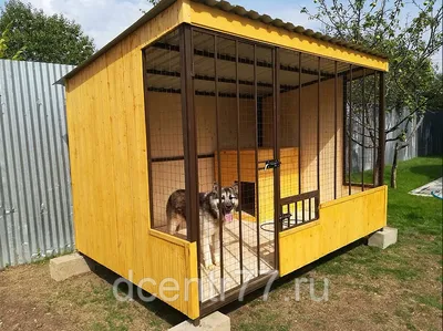 Вольер с выгулом для собаки ST-779 купить в Балашихе по цене 151800 руб. в  «Сталь Строй»