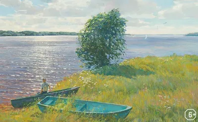 Река Волга» — создано в Шедевруме