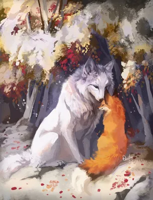 Лиса и волк любовь чяссть 1 а вторая будит если вы поставите 👍 - YouTube
