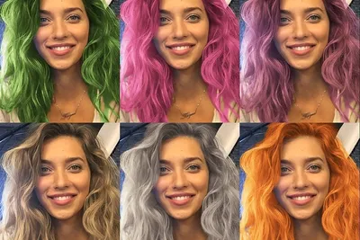Приложение для перекраски волос на фотографиях взорвало рунет - Ведомости