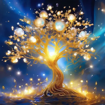 Как нарисовать Волшебное дерево | Фантастический мир, Дерево, Уроки  рисования