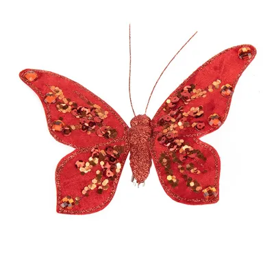 ᐉ Новогодняя игрушка Elisey Волшебство бабочки (6018-018)