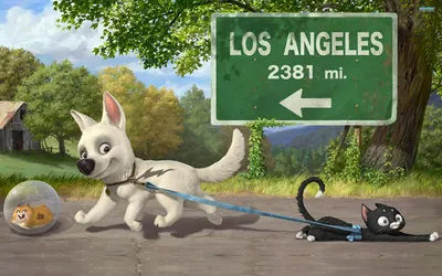 Вольт - «Мультфильм "Вольт / Bolt": что будет с псом, который жил в  иллюзии, но попал в реальный мир? » | отзывы