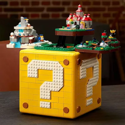 Купить Конструктор LEGO Блок вопросительных знаков Super Mario 64 71395,  цена 10500 грн —  (ID#1794918672)