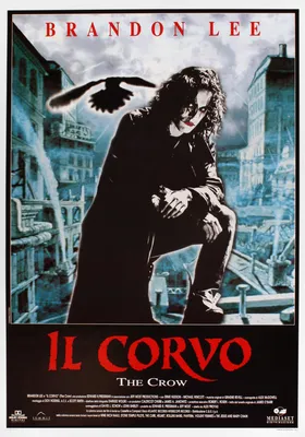 Ворон / The Crow (1994, фильм) - «Мистический боевик на экране и в жизни:  случайное убийство потрясающего Брендона Ли прямо на съёмках. Ворон 1994  года – один из моих любимых фильмов, который не раз пересматривала» | отзывы