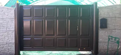 Кованые ворота для дома - купить в Днепре | ПДК Бастион