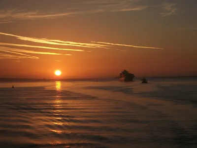 Красивый абстрактный пейзаж восход солнца над морем, живопись, искусство,  высокое качество, Большая фотография, украшение для дома | AliExpress