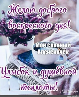 ВОСКРЕСЕНЬЕ! 🌻🐓💐🏠🌿🐓🌻 ДОБРОЕ УТРО! 💗 УДАЧНОГО ДНЯ! 💗 | Открытки,  Благодарственные открытки, Доброе утро