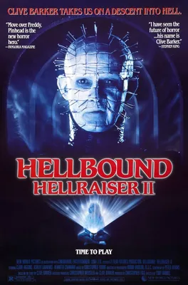 Очень страшная латексная маска Восставшего из ада (Hellraiser III: Pinhead)  Купить, заказать