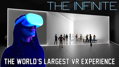 The World's LARGEST VR Experience: THE INFINITE powered by Oculus Quest 2 -  YouTube