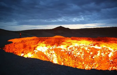 Газовый кратер Дарваза [врата ада в Туркменистане] | Lost Life | Дзен
