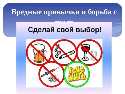Плакат "Профилактика вредных привычек": формат А3 – купить по цене: 46,80  руб. в интернет-магазине УчМаг