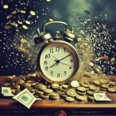 Время - деньги, обои с финансами и деньгами, картинки, фото 1600x1200