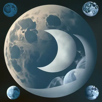 Фазы Луны | Иллюстрированное Руководство по Астрономии
