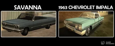 ID всех машин в GTA: San Andreas