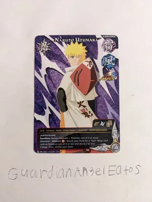 Naruto TCG CCG Naruto Uzumaki [Aspirations] English Promo Near Mint Hokage  | eBay