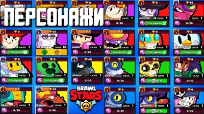 Brawl Stars: все персонажи (обзор)