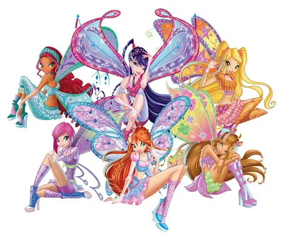 Winx Club (wow) - All Full Transformations up to Onyrix in Split Screen -  YouTube