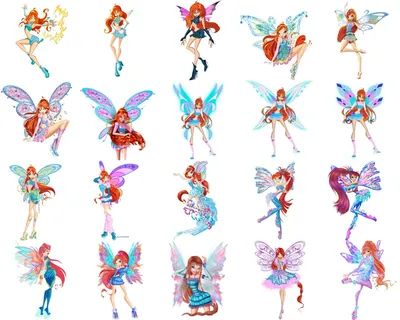 Winx Club Bloom all transformations ✨ | Winx club, Bloom winx club, Fairy  artwork