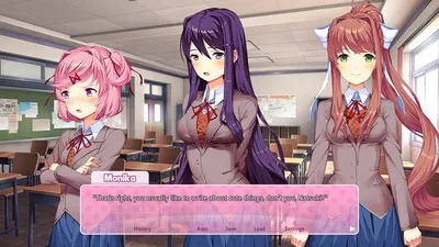 Как разблокировать все картинки в Doki Doki Literature Club Plus! | PLAYER  ONE