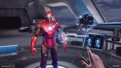 За кулисами: починка импульсной брони в гараже Тони в Marvel's Iron Man VR  – Российский блог PlayStation